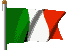 Vlag Itali�, terug naar de Homepage
