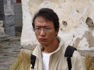 Steven, de begeleider in Dali